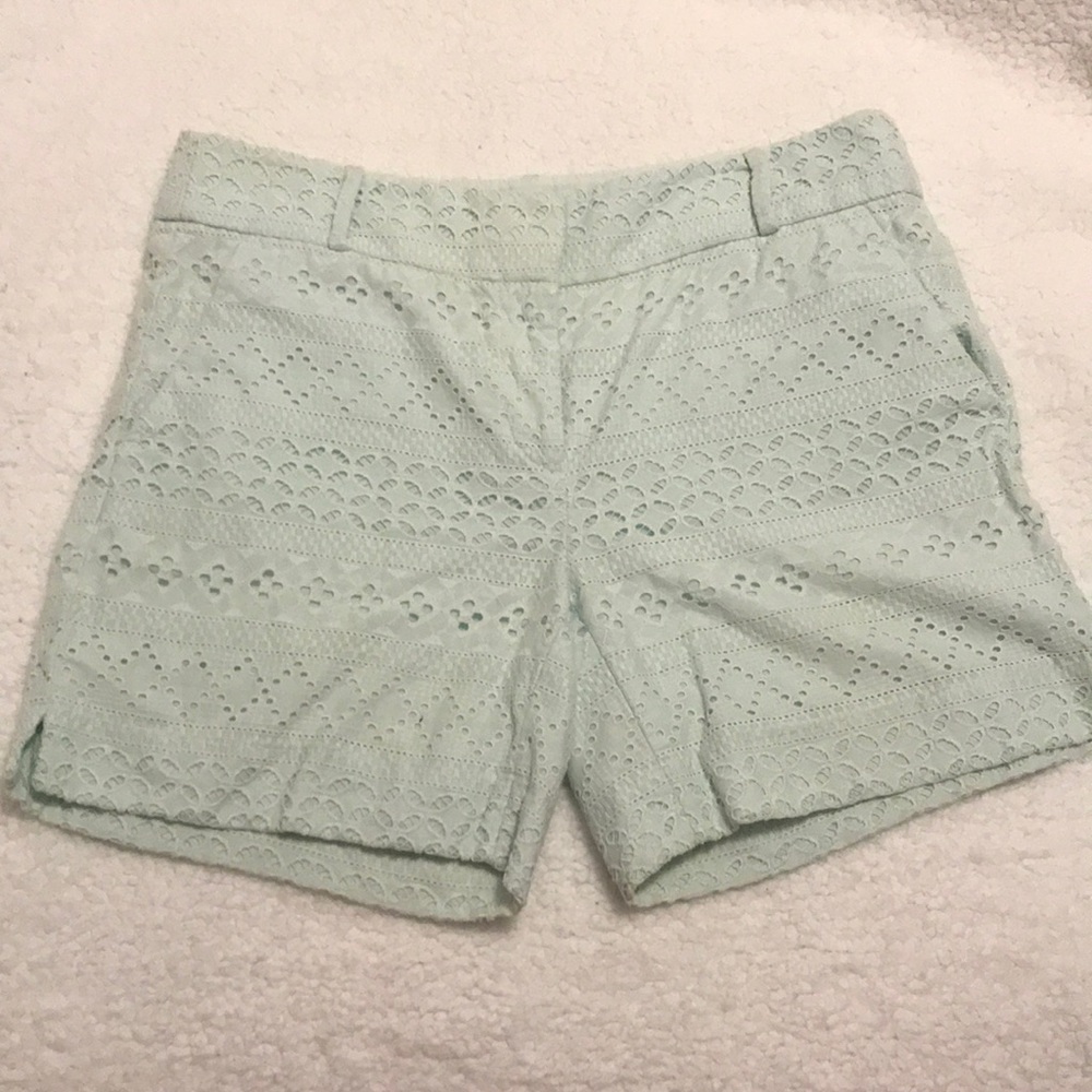 LOFT mint shorts